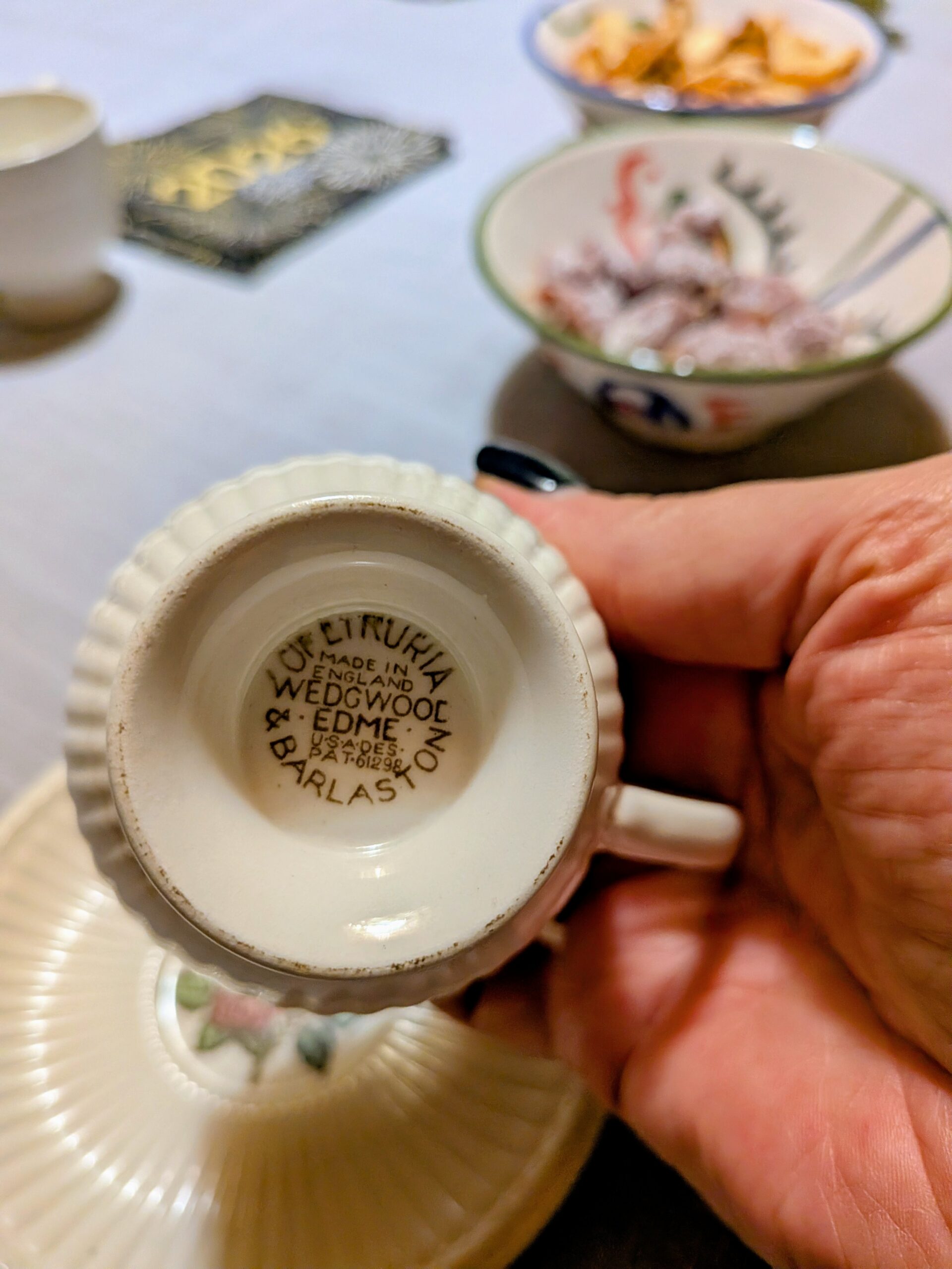 Wedgewood Edme Rose tasjes - Afbeelding 3