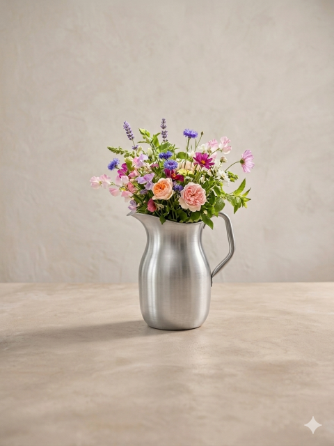 Robuuste aluminium water pitcher - Afbeelding 2
