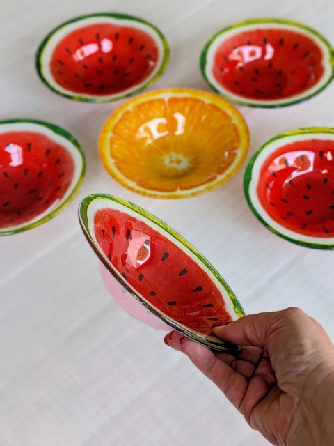 Vrolijke vintage fruitschaaltjes - Afbeelding 4